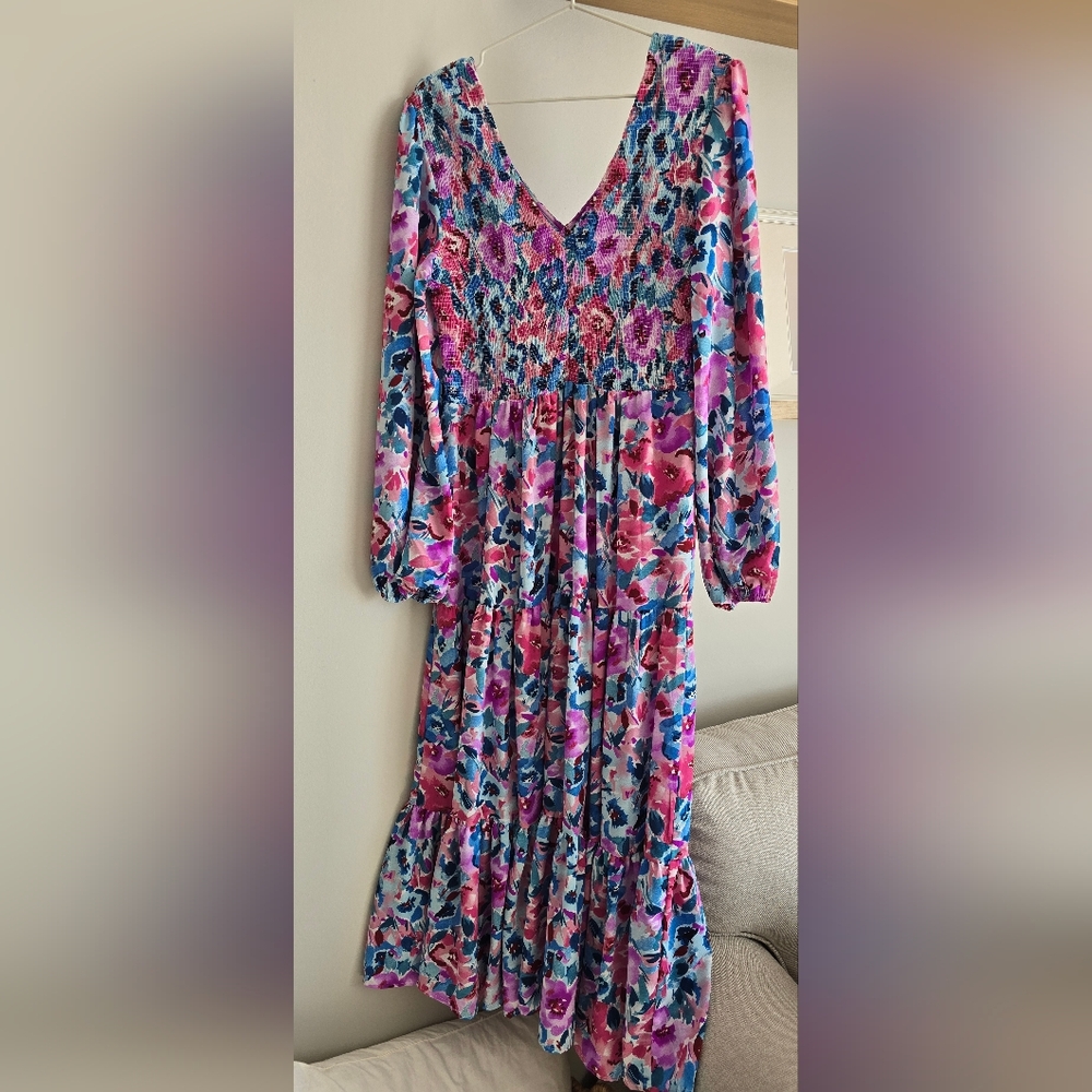 Molly Bracken Vibrant Floral Dress